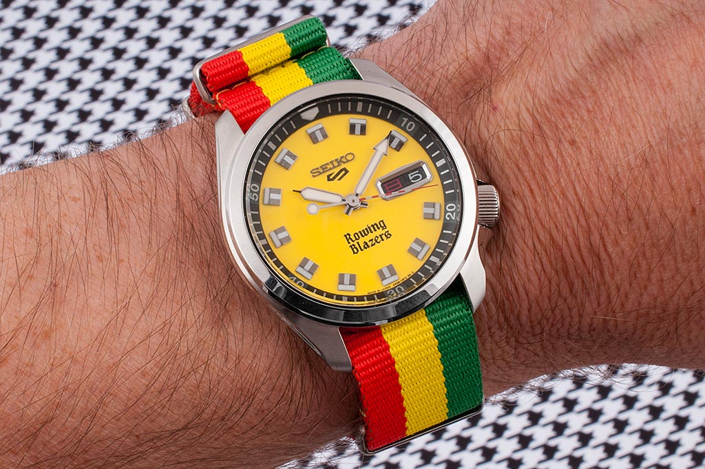Seiko 5 Sports Rowing Blazers Limited Edition Watch Review - SRPJ69