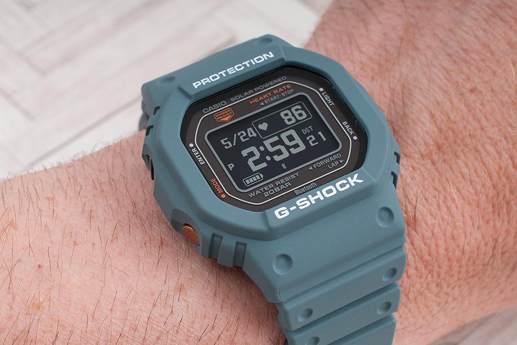 Casio G-Shock DWH5600-2 Fitness Tracker Watch Review - StrapHabit