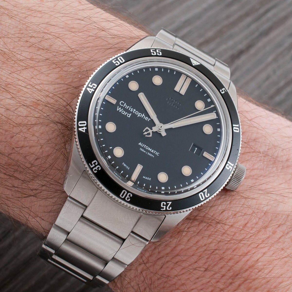 Christopher Ward C65 Trident Automatic Watch Review (C65-41ADA1) - StrapHabit