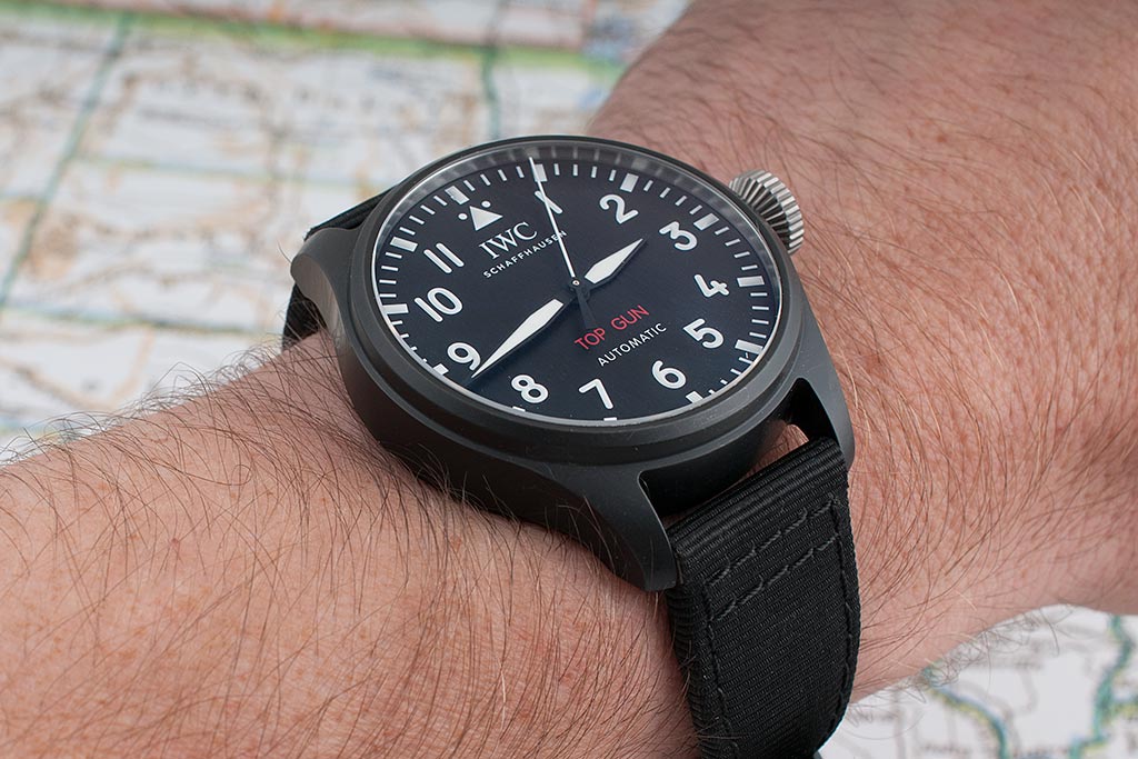 IWC Big Pilot 43 Top Gun Watch Review: Is This The Best Wrist Watch? - IW329801 - StrapHabit