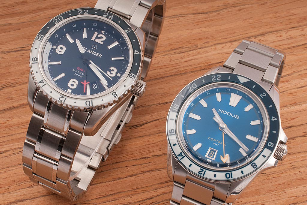 Nodus Contrail GMT vs Islander Republic GMT Watch Review