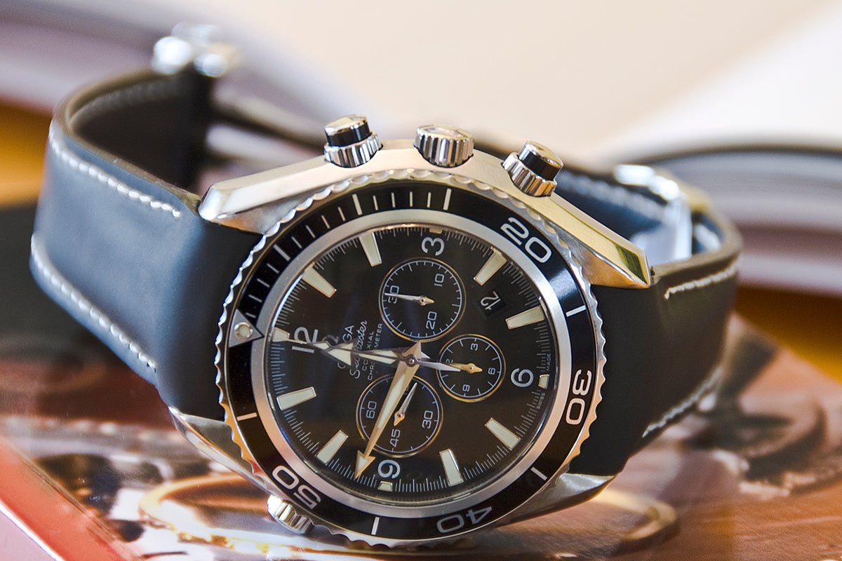 Omega Seamaster Planet Ocean Chronograph (2210.50.00) Watch Review - My Wedding Watch! - StrapHabit