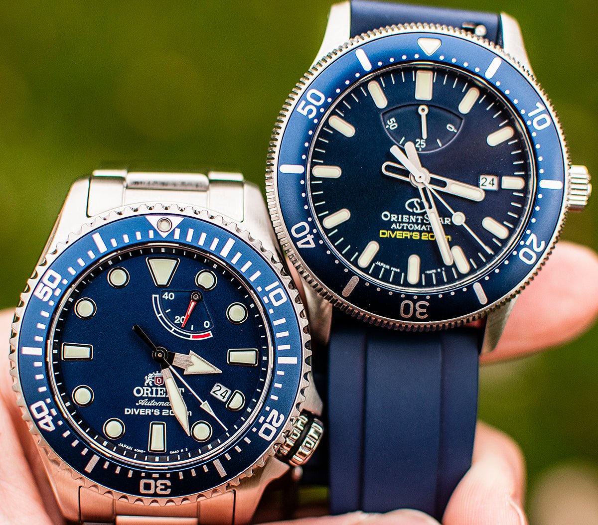 Orient Triton/Neptune vs. Orient Star Diver Watch Review. Is the Star Worth the Upgrade? (RA-EL0002L00A vs. RE-AU0302L00B) - StrapHabit