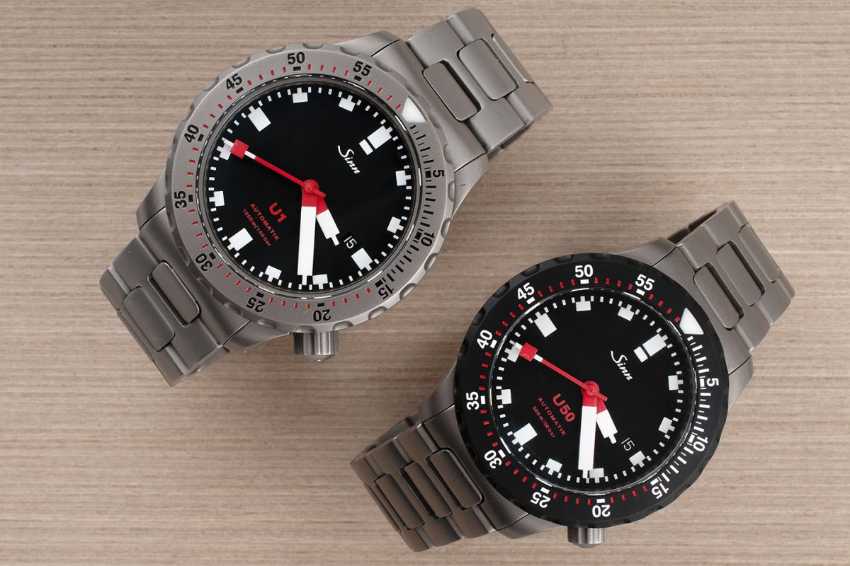 Sinn U50 Watch Review and Comparison to Sinn U1 - StrapHabit