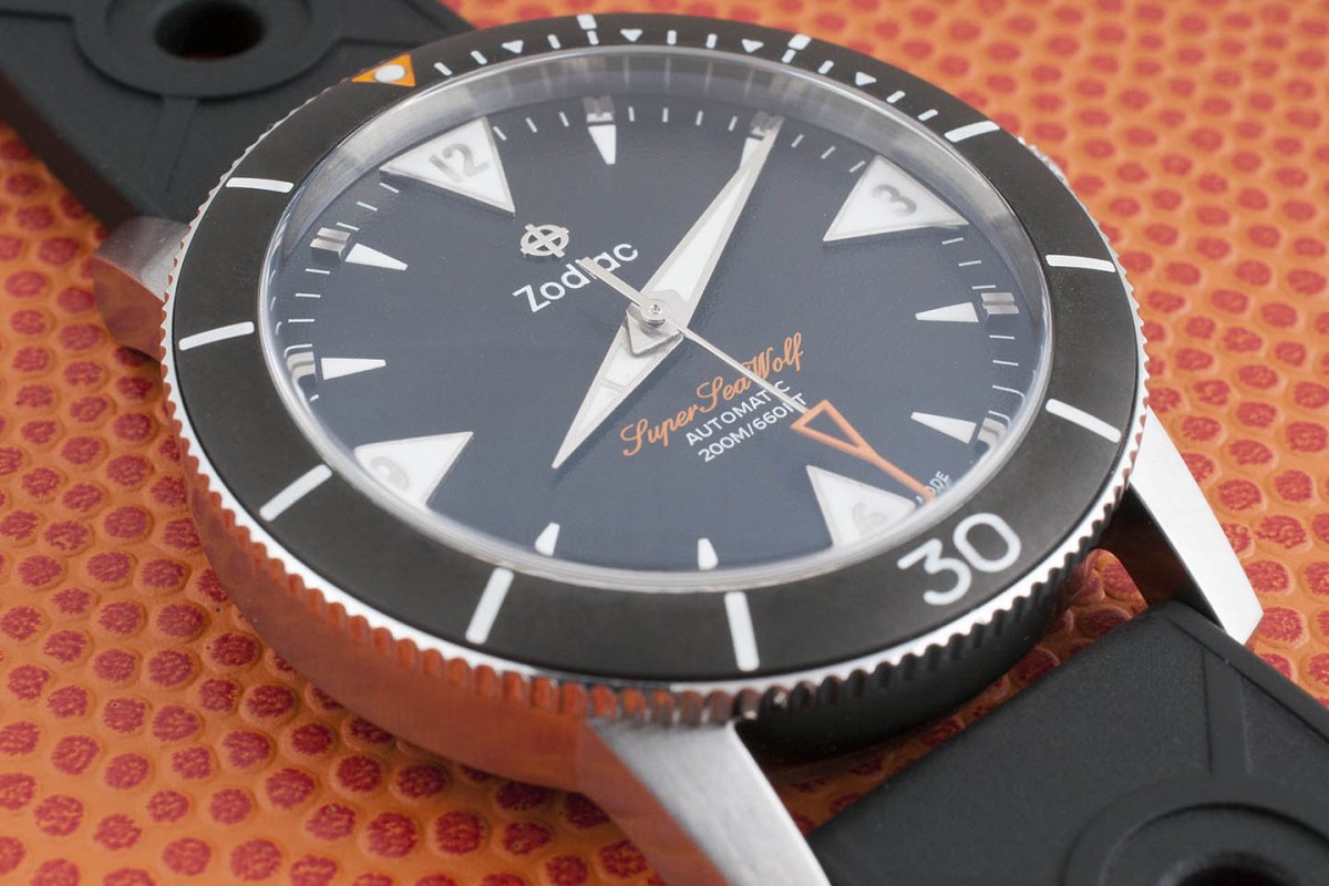 Zodiac Super Sea Wolf 53 Skin Watch Review (ZO9212) - StrapHabit
