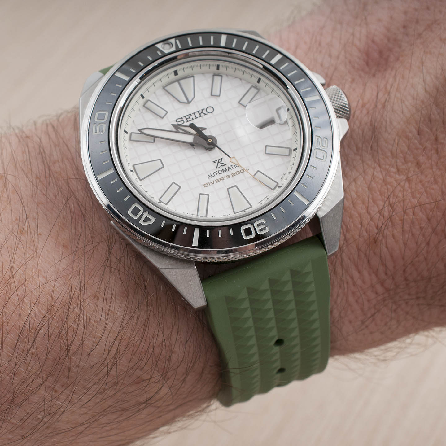 Waffle FKM Rubber Quick Release Watch Straps