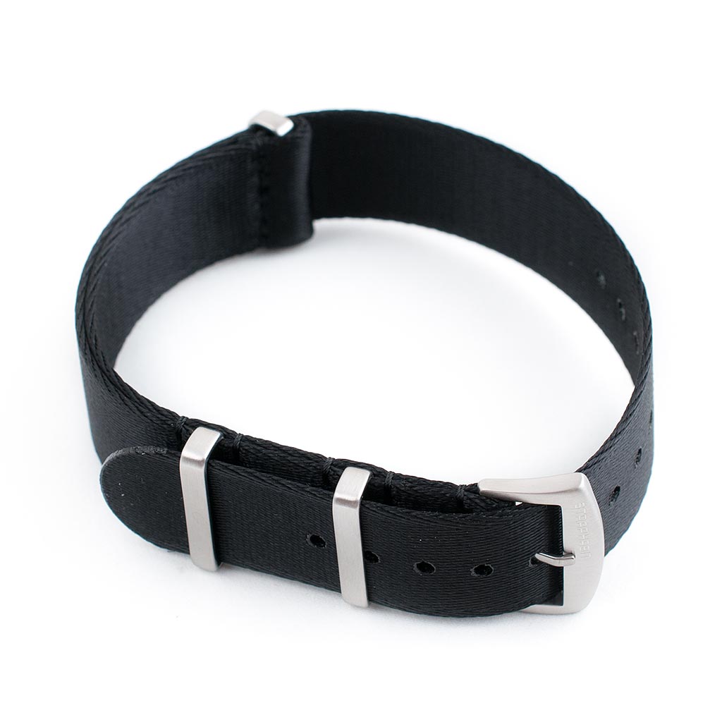 Seat Belt Pass Through Military Style Watch Straps