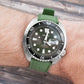 Tropical retro vintage replacement watch strap band FKM rubber tropic 19mm 20mm 21mm 22mm green seiko spre03 king turtle grenade