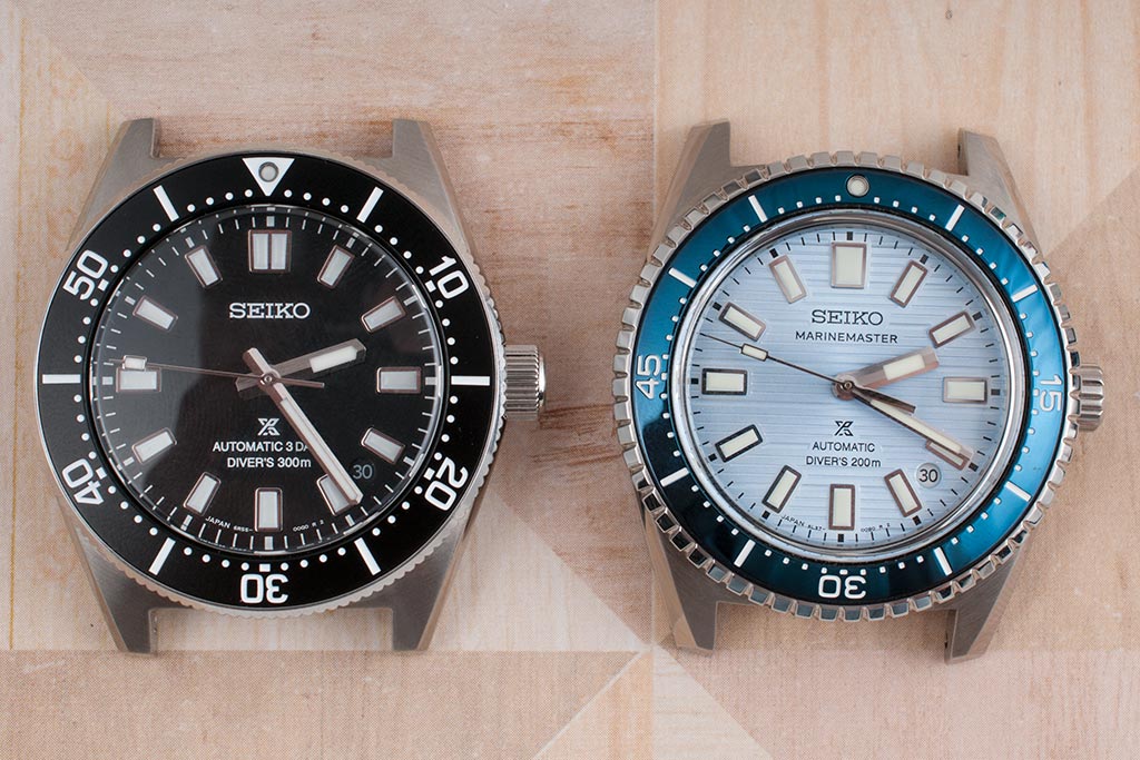 Seiko 62MAS Comparison Watch Review - SPB453 vs. SJE099 Marinemaster - Is The MM Worth Double?