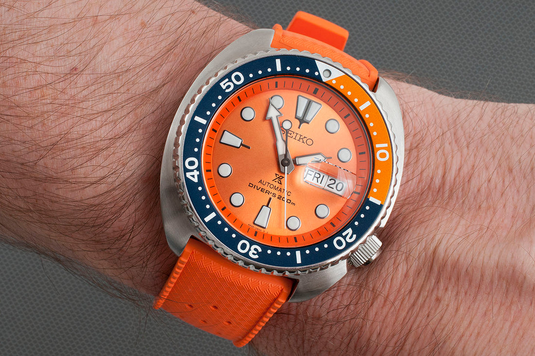 Seiko SRPC95 (SBDY023) Watch review - The Orange Nemo Turtle Limited Edition