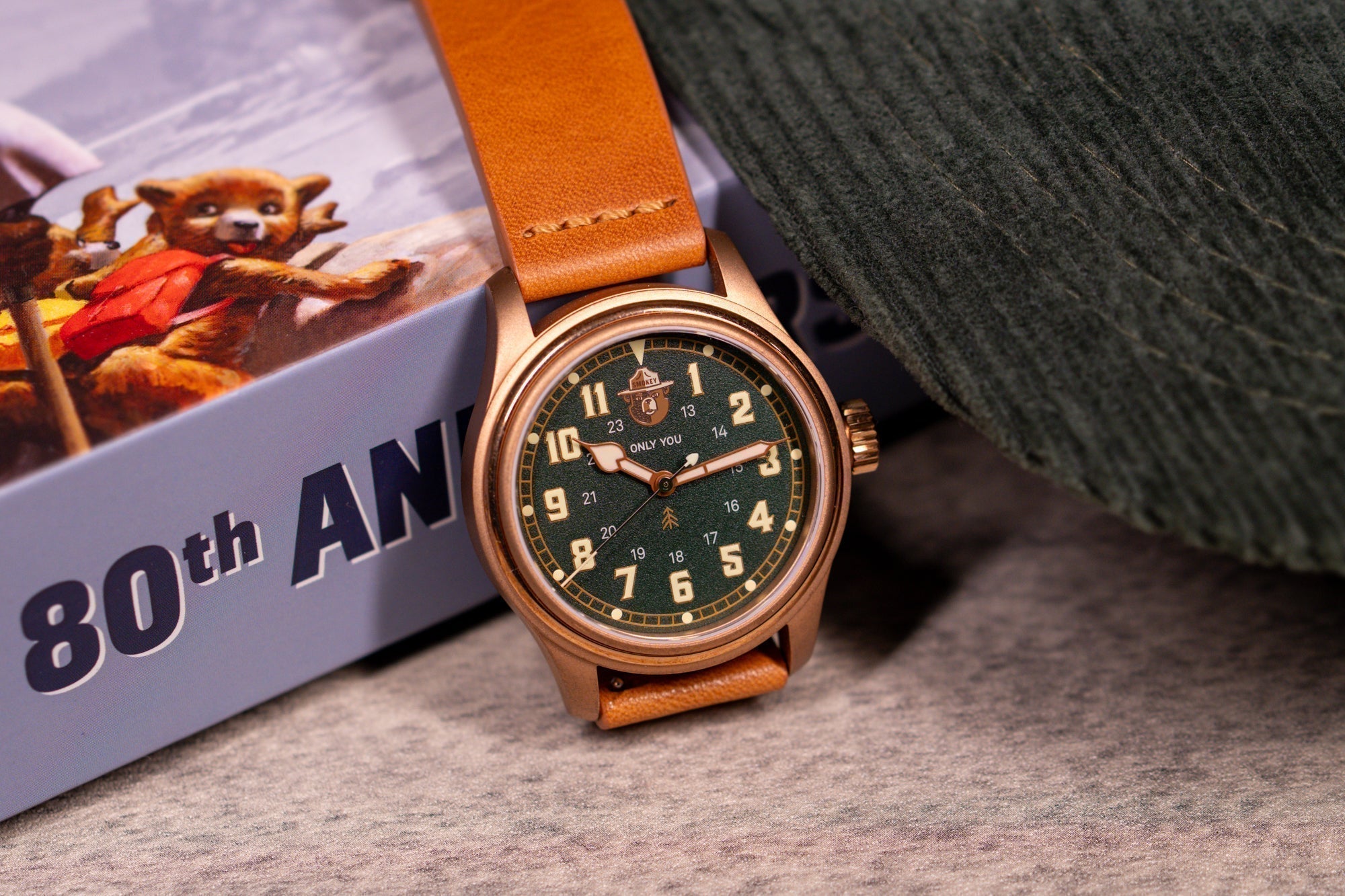 VERO Smokey Bear 80th Anniversary Watch Review - Bronze Forest Greeen