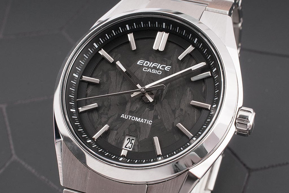Edifice Automatic Movement An Automatic Casio? Edifice Forged Carbon Watch Review