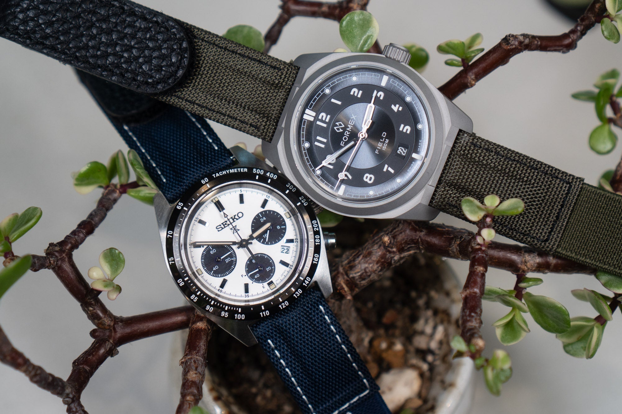 Formex Field Automatic vs. Seiko Prospex Speedtimer SSC961 Solar Watch Review