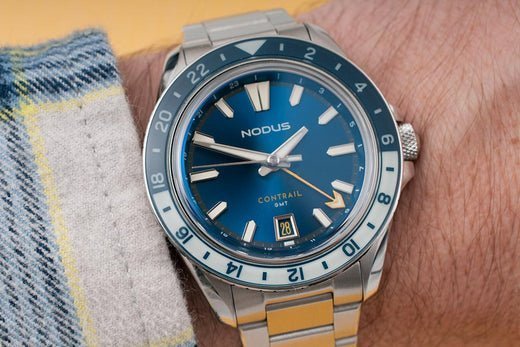 Nodus Contrail GMT Impluse Watch Review - StrapHabit