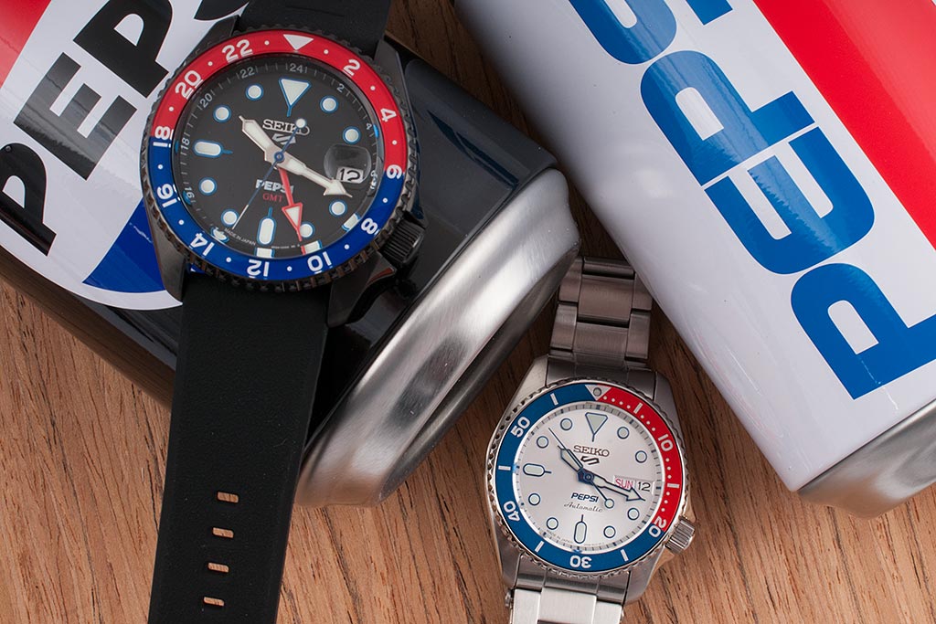 Seiko 5 Sports SKX Series Pepsi Watch Review - SRPL99 and SSK047 GMT