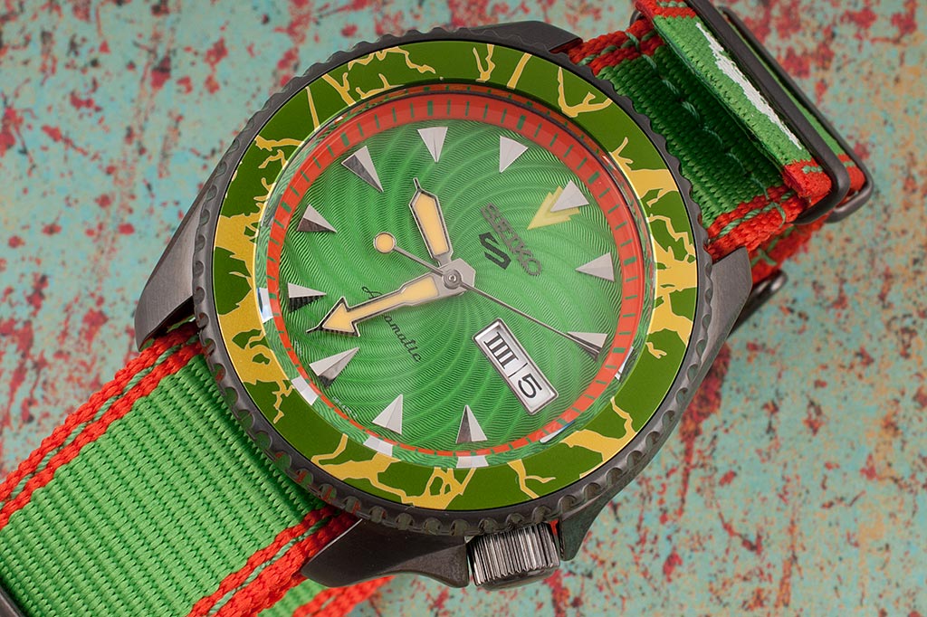 Seiko 5 Sports Street Fighter V Blanka Limited Edition Watch Review - SRPF23