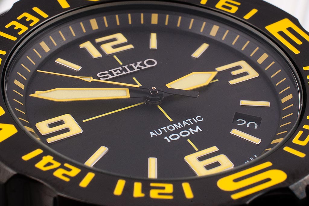 Seiko Yellow Compass Field Monster Watch Review - SRP449