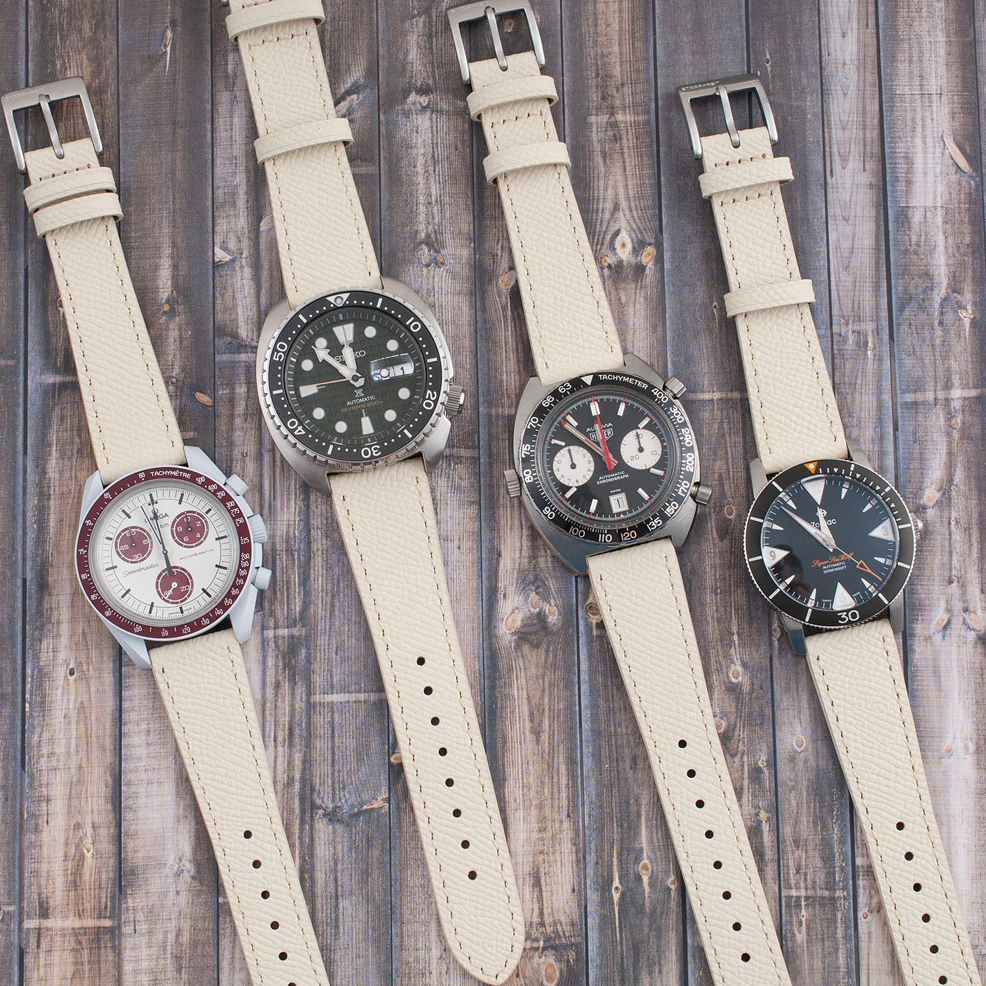 White Watch Straps