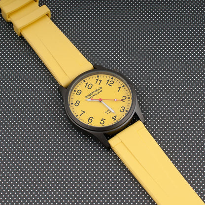 Slim Ridge FKM Rubber Quick Release Watch Straps