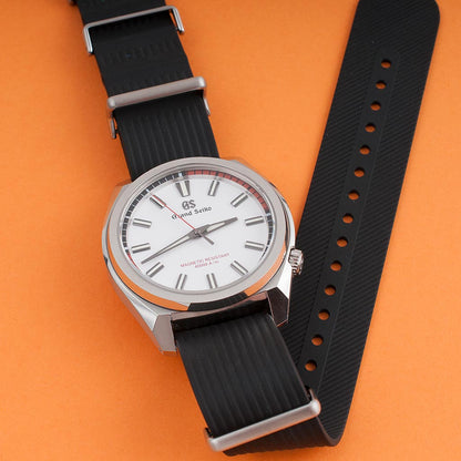 Ribbed Pass-Through FKM Rubber Watch Straps