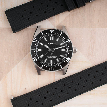 Tropical Retro Style FKM Rubber Quick Release Watch Straps