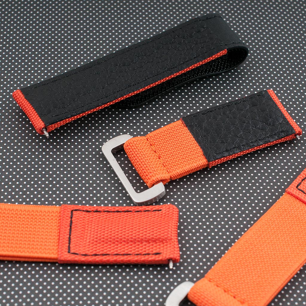 Lunar Hook and Loop Elastic Watch Straps