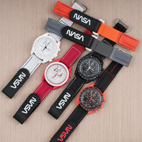 Lunar Hook and Loop Elastic Watch Straps