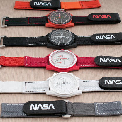 Lunar Hook and Loop Elastic Watch Straps