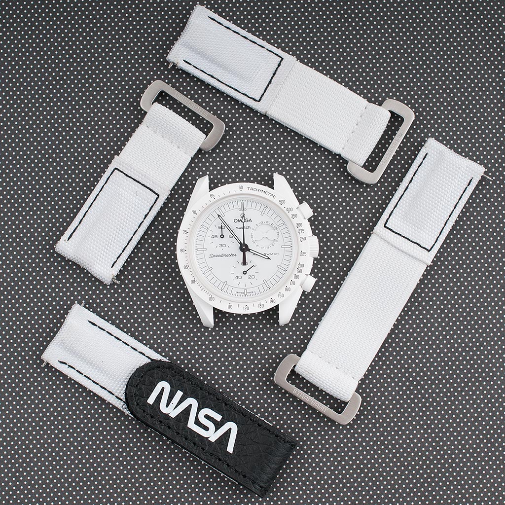 Lunar Hook and Loop Elastic Watch Straps