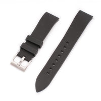 StrapHabit FKM Uhrenarmband aus Gummi mit Schnellentriegelung, 20 mm, 22 mm, 24 mm (Grün mit schwarzer Schnalle, 22 mm StrapHabit FKM Uhrenarmband aus Gummi mit Schnellentriegelung, 20 mm, 22 mm, 24 mm (Grün mit schwarzer Schnalle, 22 mm