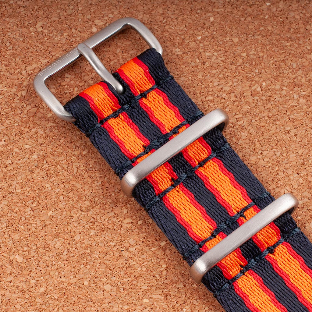 The Bond Experience x StrapHabit Seat Belt Watch Straps