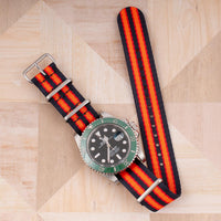 The Bond Experience x StrapHabit Seat Belt Watch Straps