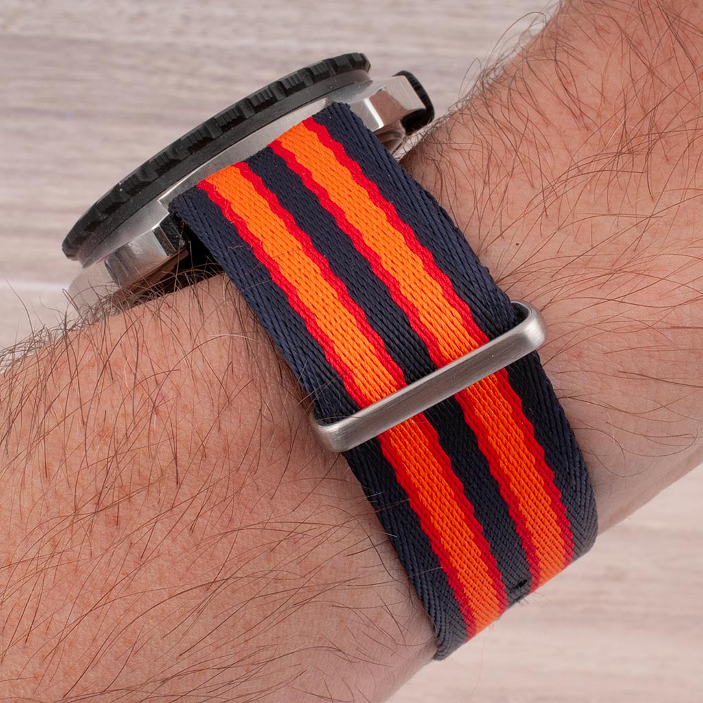 The Bond Experience x StrapHabit Seat Belt Watch Straps