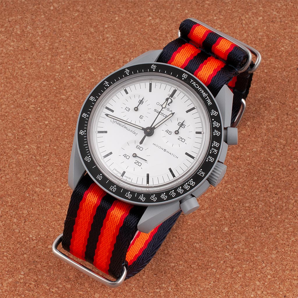 The Bond Experience x StrapHabit Seat Belt Watch Straps