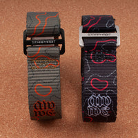 AWWC x StrapHabit Topo Hook and Loop Watch Straps