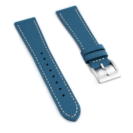 Full Grain Leather Epsom Style Quick Release Watch Straps