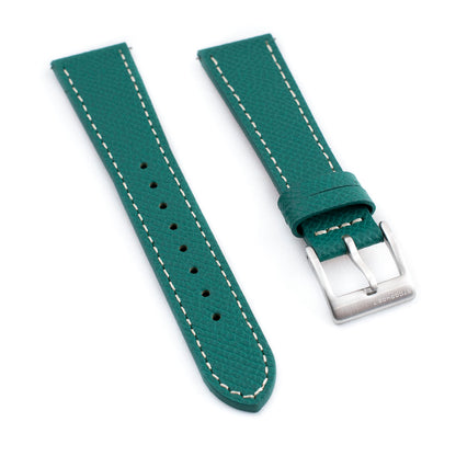 Full Grain Leather Epsom Style Quick Release Watch Straps