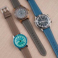 Epsom Style Leather Quick Release Watch Straps