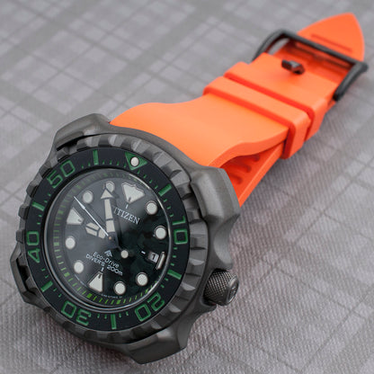 Smooth FKM Rubber Quick Release Watch Straps