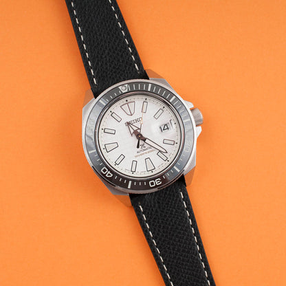 Full Grain Leather Epsom Style Quick Release Watch Straps