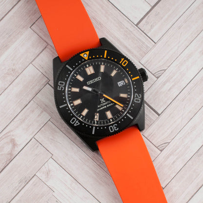 Smooth FKM Rubber Quick Release Watch Straps