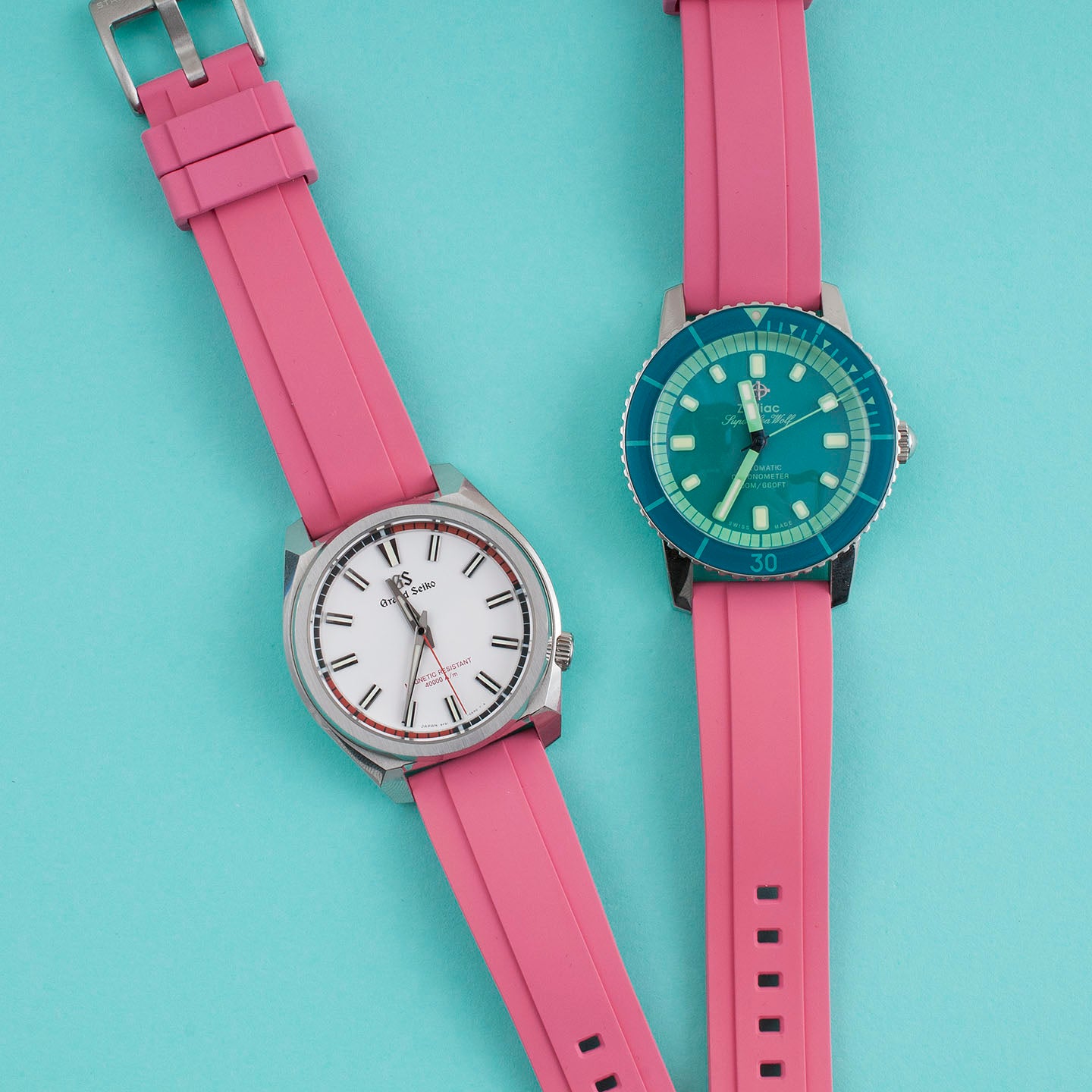 Pink discount watch strap