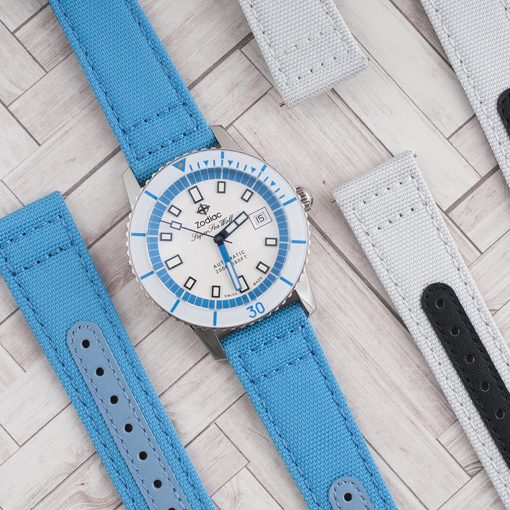 Premium Sailcloth Quick Release Watch Straps