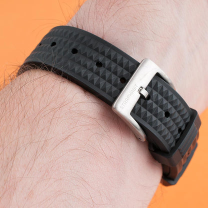 Waffle FKM Rubber Quick Release Watch Straps