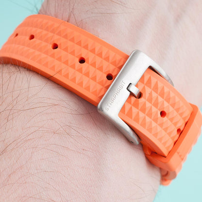 Waffle FKM Rubber Quick Release Watch Straps