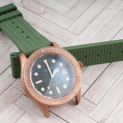 Waffle FKM Rubber Quick Release Watch Straps