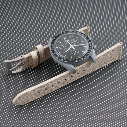 Full Grain Leather Epsom Style Quick Release Watch Straps