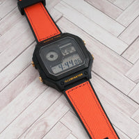 TQ18 Q Timex Replacement Watch Straps - Leather and FKM Rubber Hybrid Quick Release Watch Bands