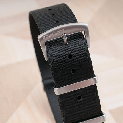 Seat Belt Pass Through Military Style Watch Straps