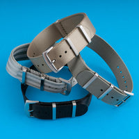 Seat Belt Pass Through Military Style Watch Straps